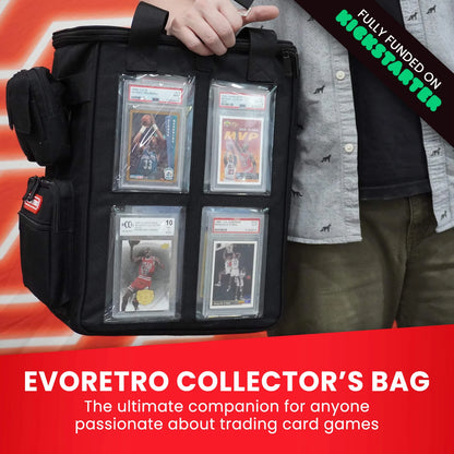 EVORETRO Premium Collector Bag WITH Windows - Black