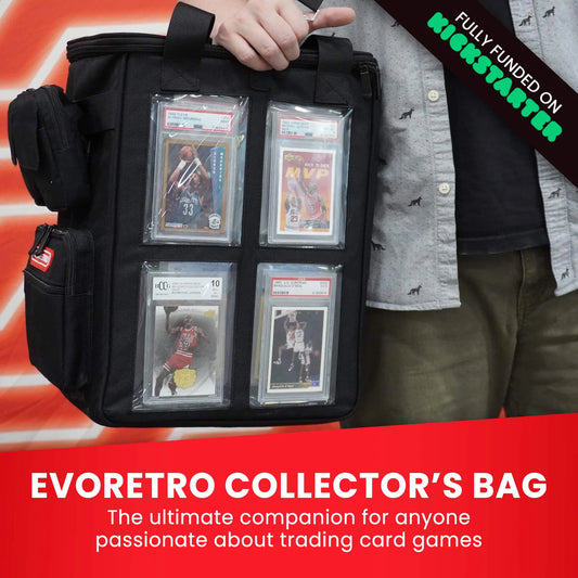 EVORETRO Premium Collector Bag WITH Windows - Black
