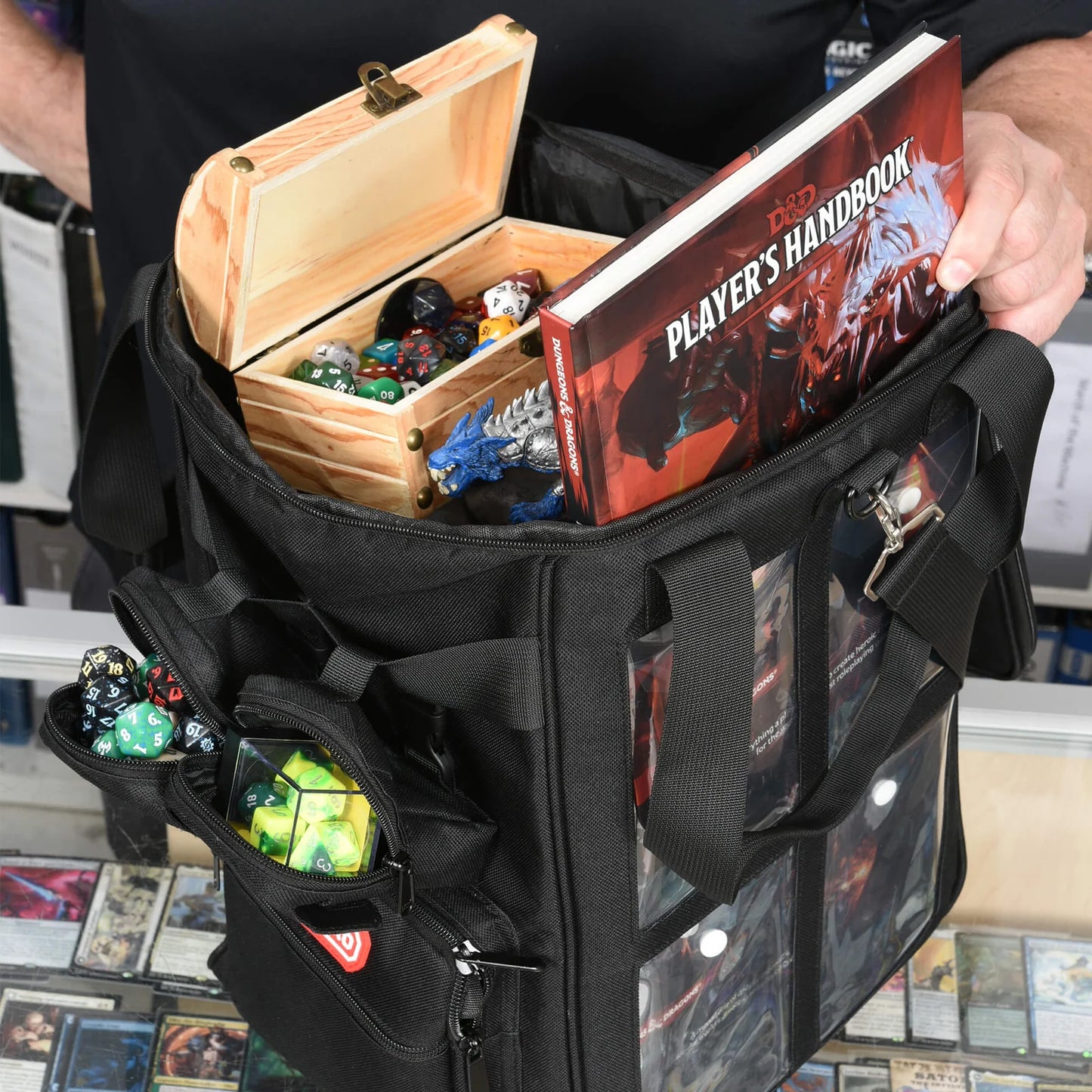 EVORETRO Premium Collector Bag WITH Windows - Black