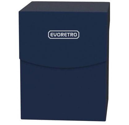 EVORETRO Plastic Deck Box fit 100 card - Blue