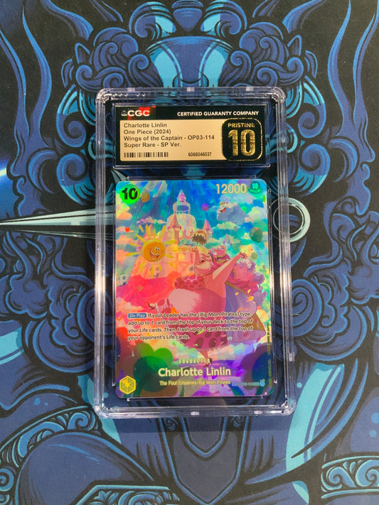 Charlotte Linlin OP06 SP OP03-114 CGC PRISTINE 10