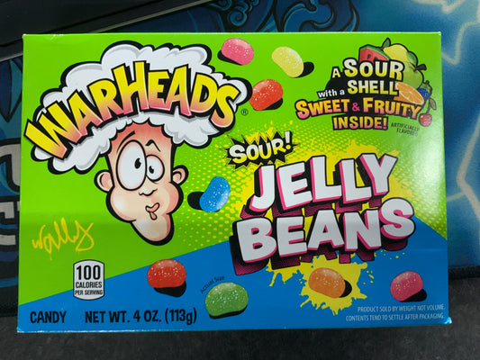 Warheads Sour Jelly Beans