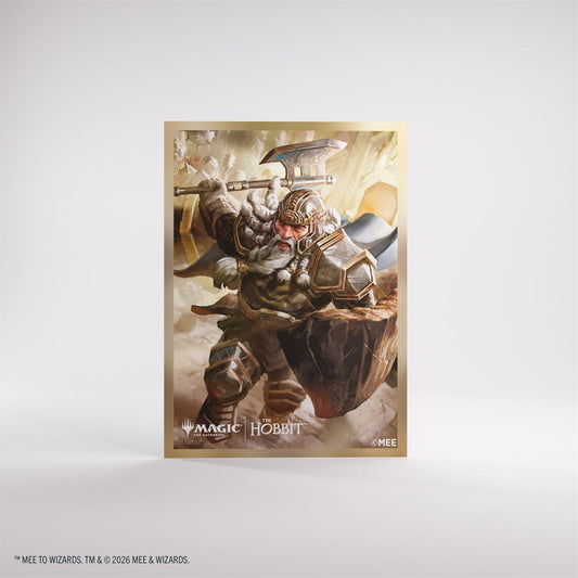 Sleeves: Magic: The Gathering - The Hobbit Premium Art Sleeves - Thorin, Mountain-king (ML)