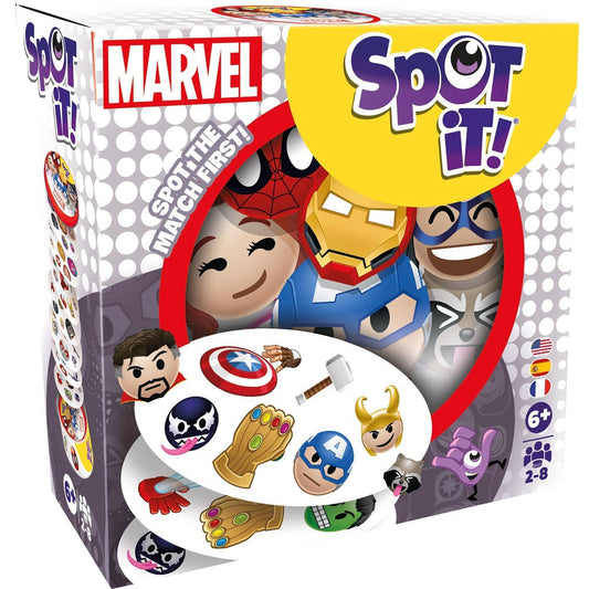 Spot It! - Marvel Emojis - Eco Box
