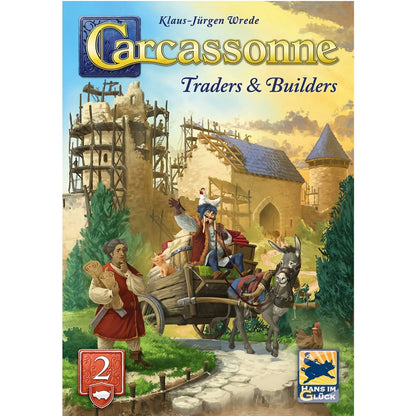 Carcassonne Traders and Builders expansion cover artwork
