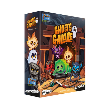 Ghosts Galore English game box front