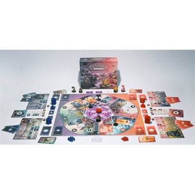 Cerebria The Inside World game setup and components