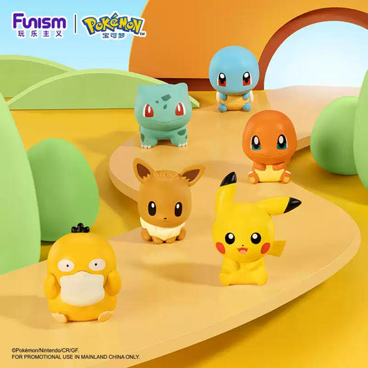 POKEMON  -  FUNISM  -  RANDOM MINI FIGURINE "PALMSIZE WONDERS" VOL.1