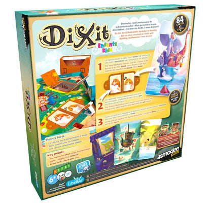 Dixit Kids multilingual edition box back