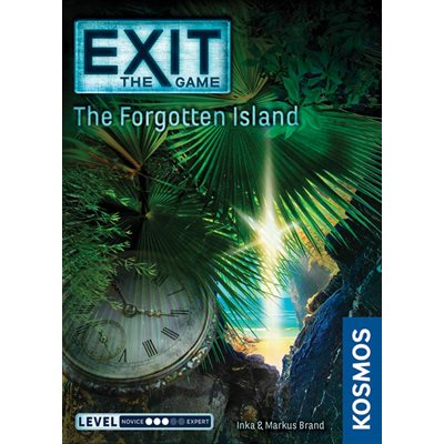 EXIT The Forgotten Island game box front