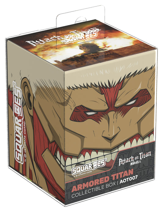 ULTIMATE GUARD  -  ATTACK ON TITAN  # AOT007  -  SQUAROES DECK BOX (100+) - ARMORED TITAN