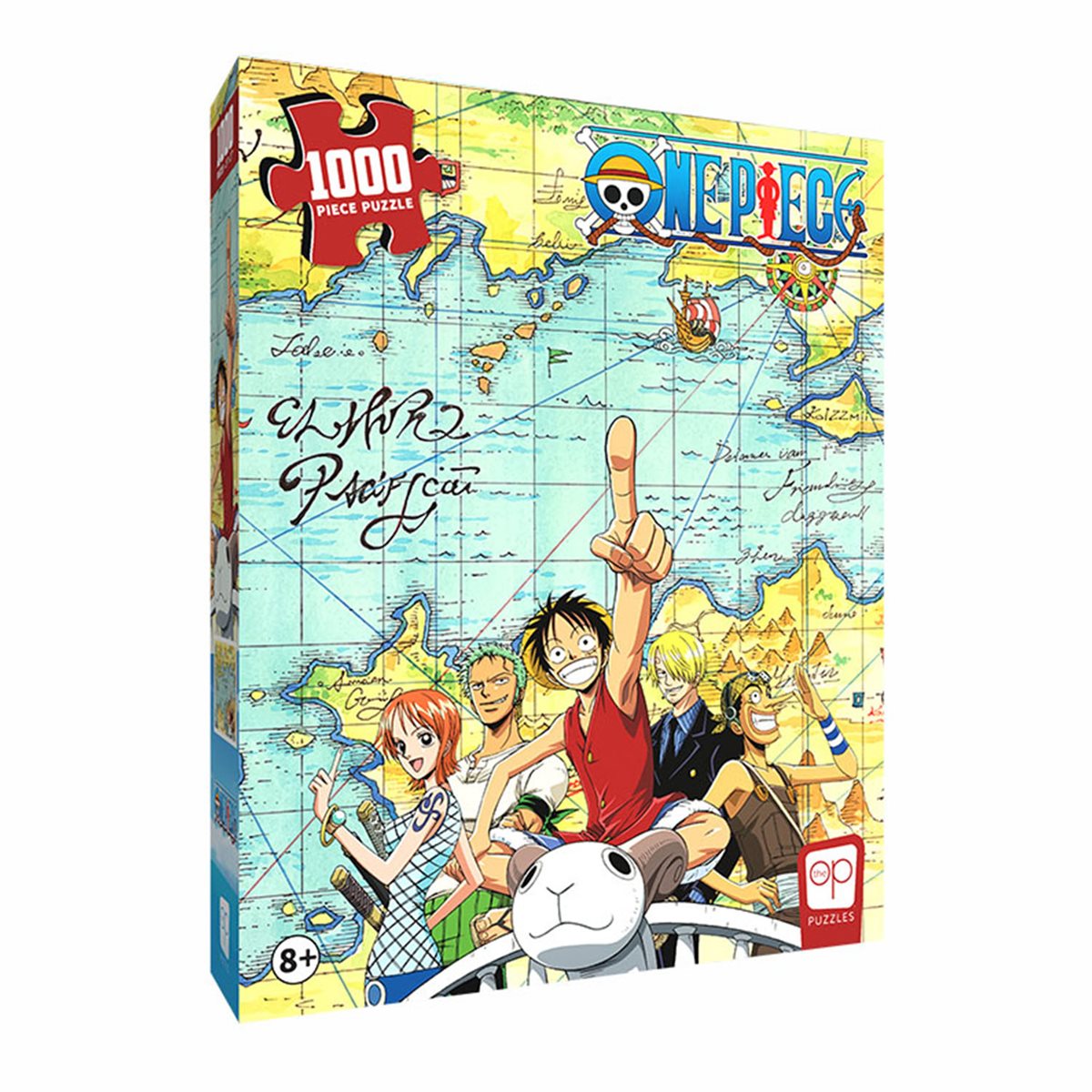 One Piece Sailing the Going Merry 1000-piece puzzle box front