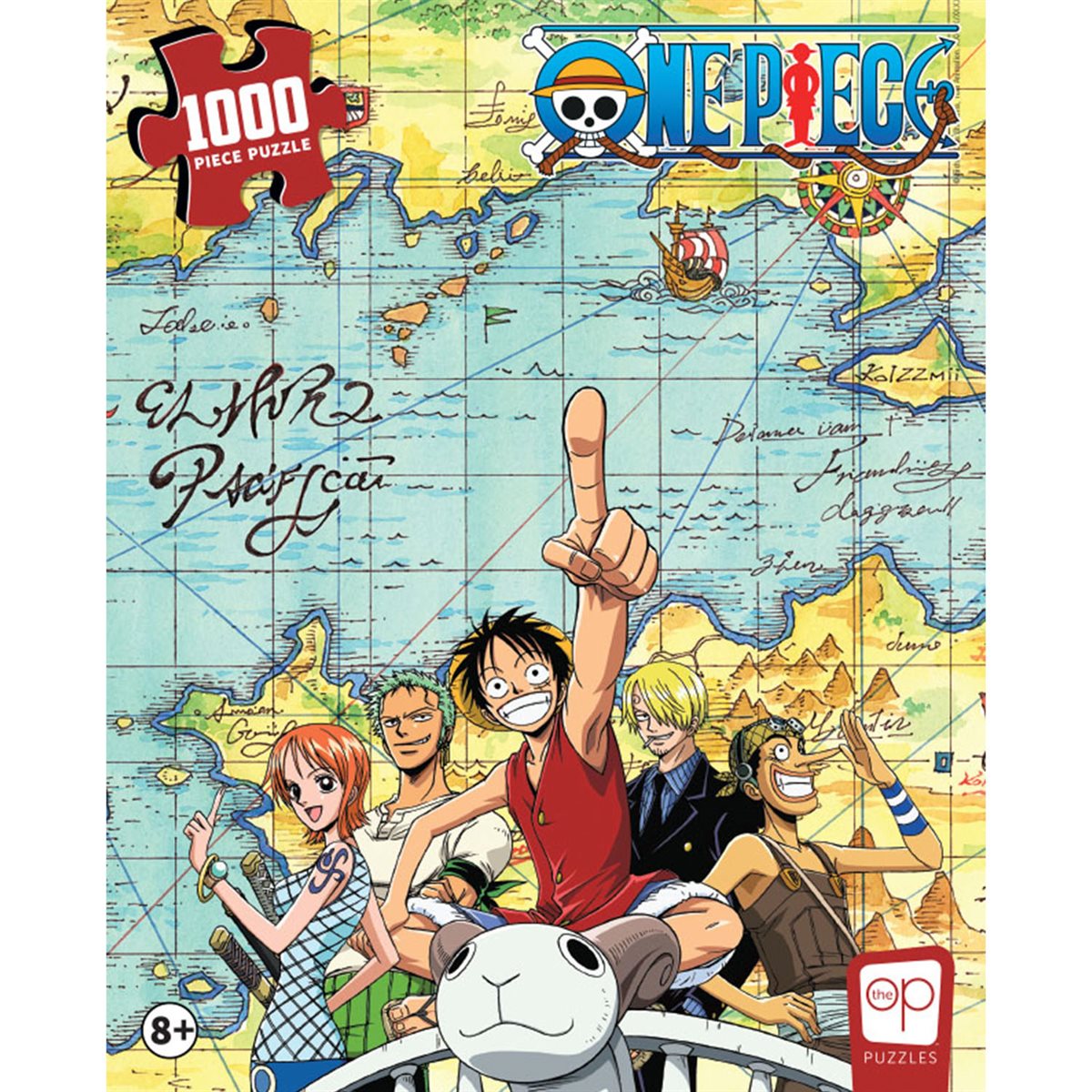 One Piece Sailing the Going Merry completed puzzle scene