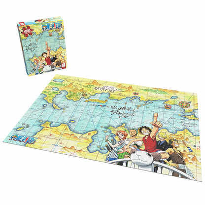One Piece Sailing the Going Merry puzzle detail