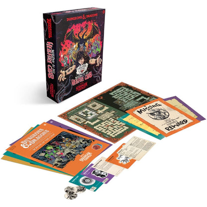Welcome to the Hellfire Club box, maps, cards, and game components