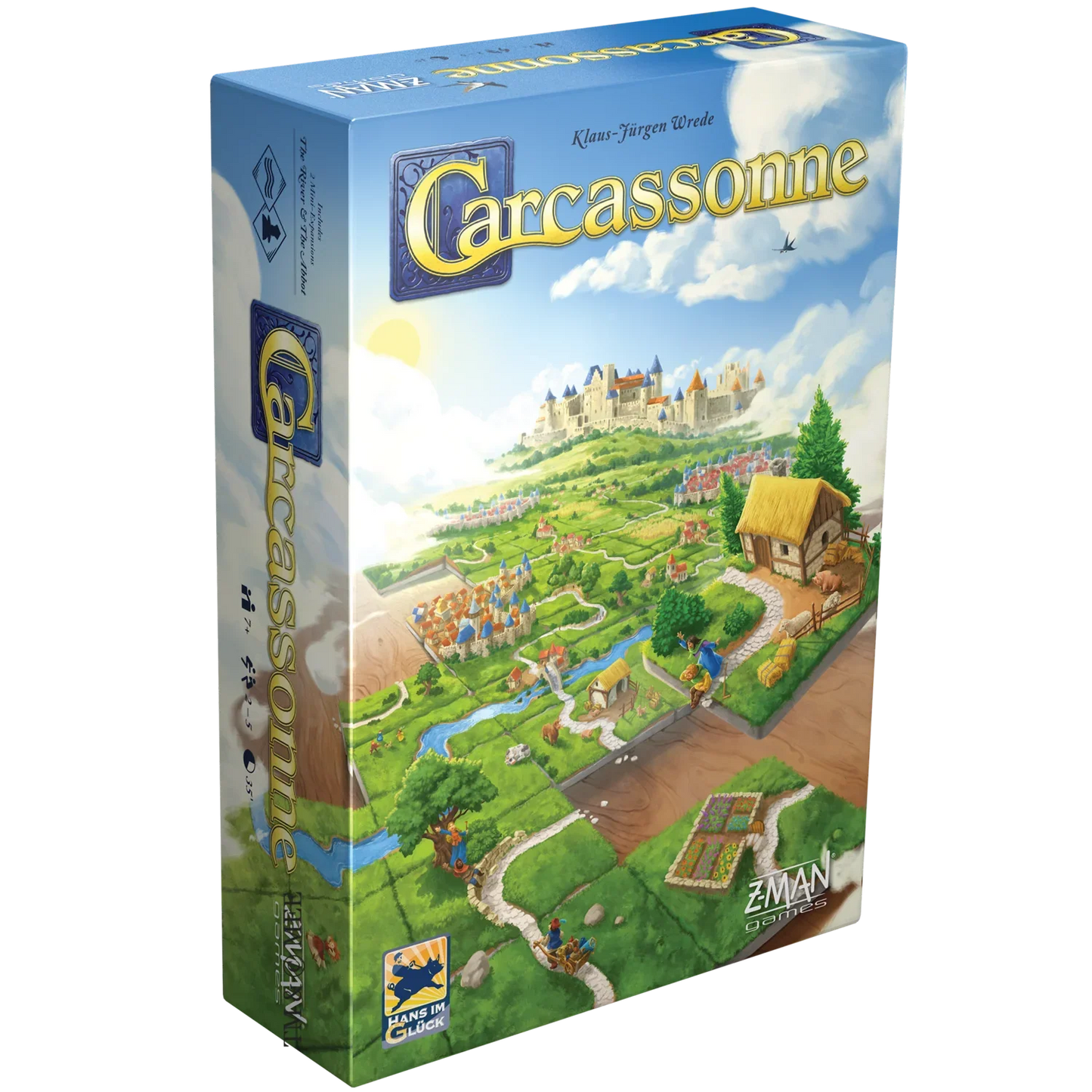 Carcassonne English base game box