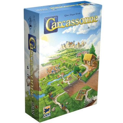Carcassonne English base game box