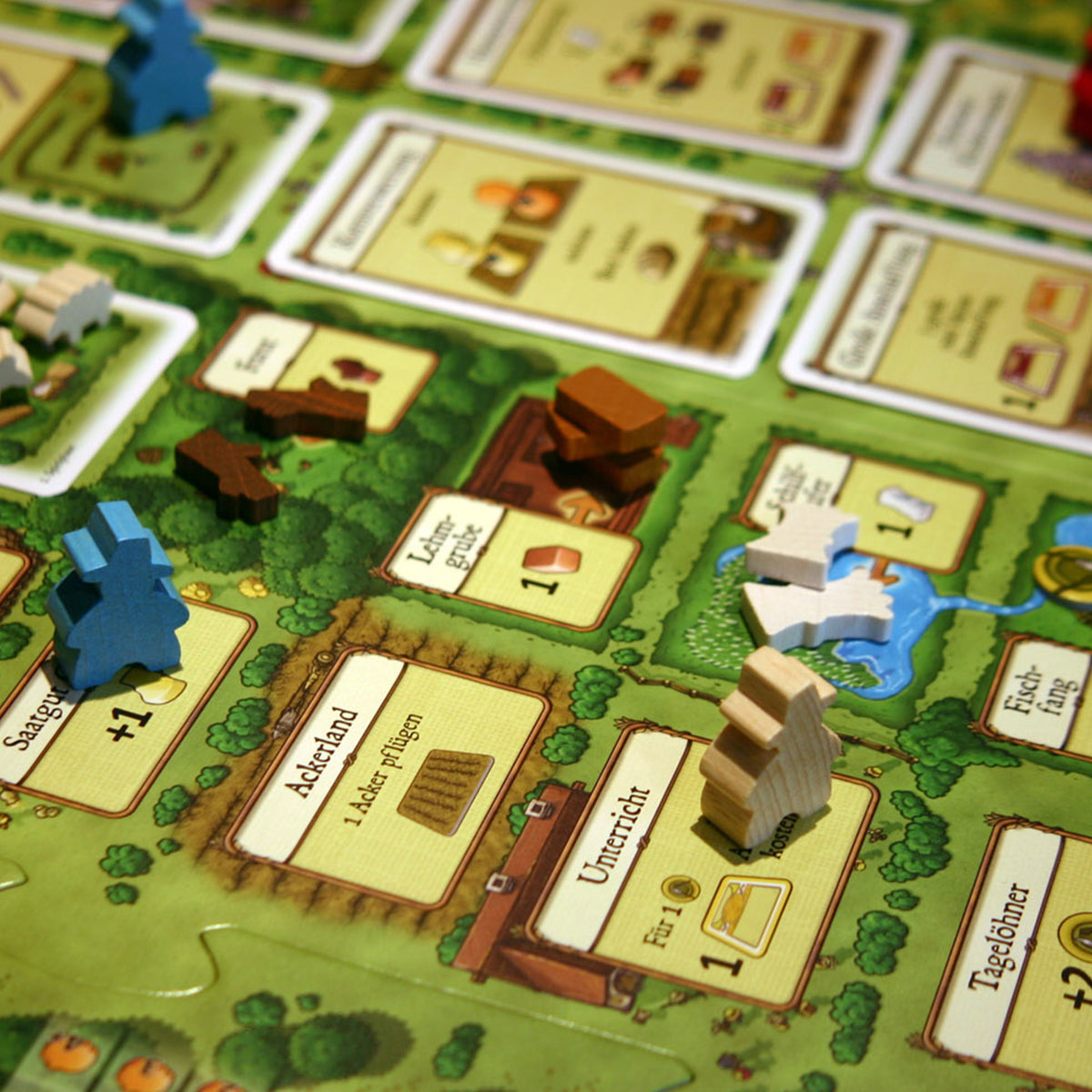 Agricola Revised Edition board and components