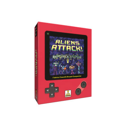 Aliens Attack Pixel Series game box