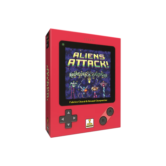 Aliens Attack Pixel Series game box