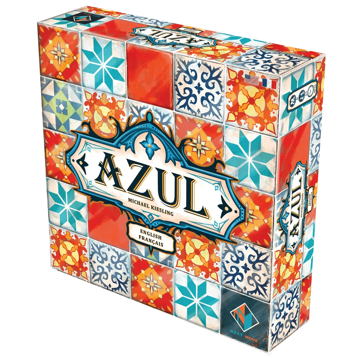 Azul tiles and player board