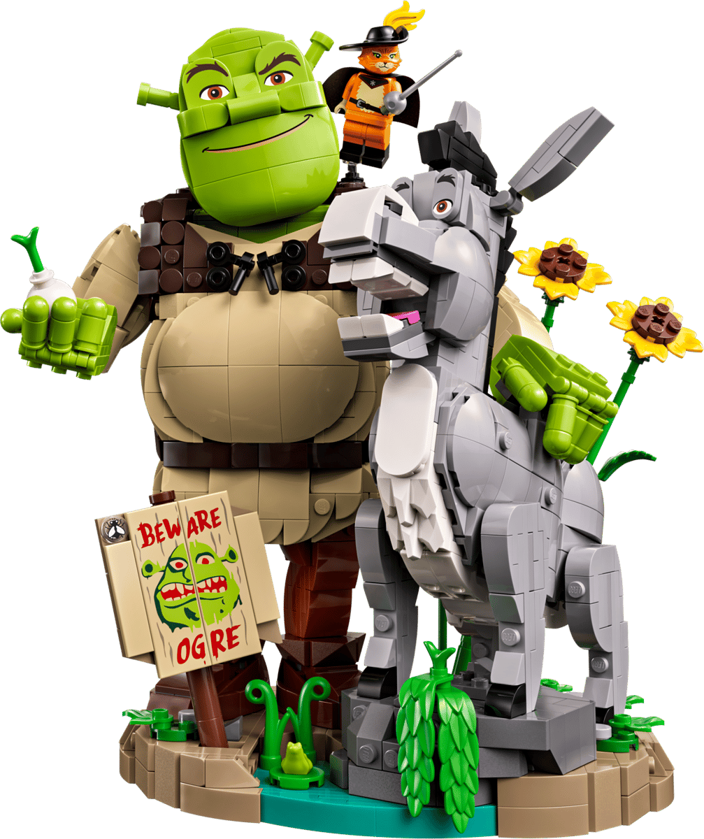 Lego - Shrek, Donkey & Puss In Boots