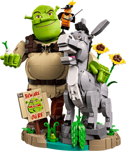 Lego - Shrek, Donkey & Puss In Boots