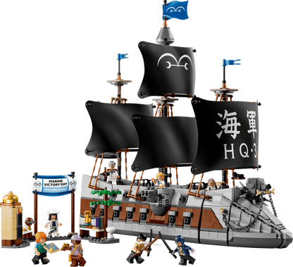Lego - One Piece - Garp's Marine Battleship