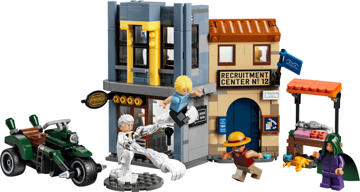 Lego - One Piece - Showdown With Captain Smoker