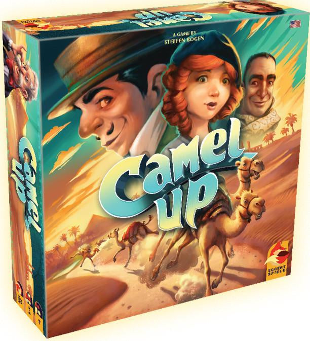 Camel Up second edition board game box