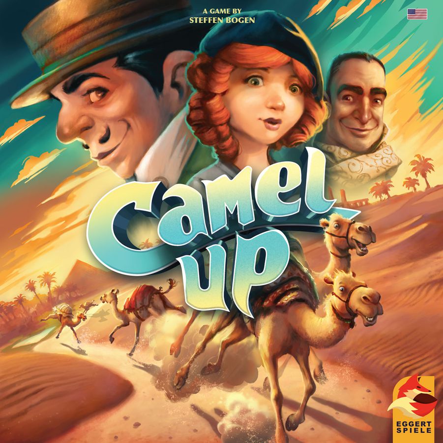 Camel Up second edition cover artwork