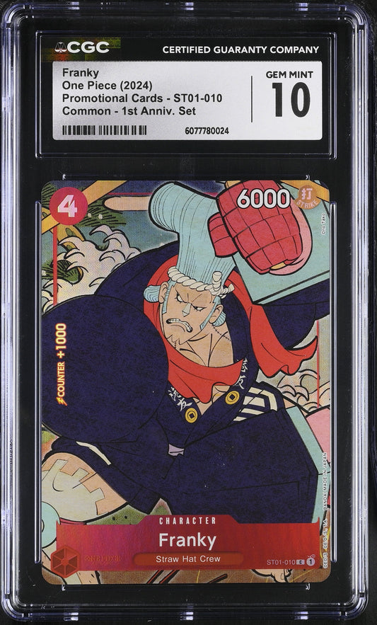 Franky 1st Anniversary CGC 10 cert 6077780024 front