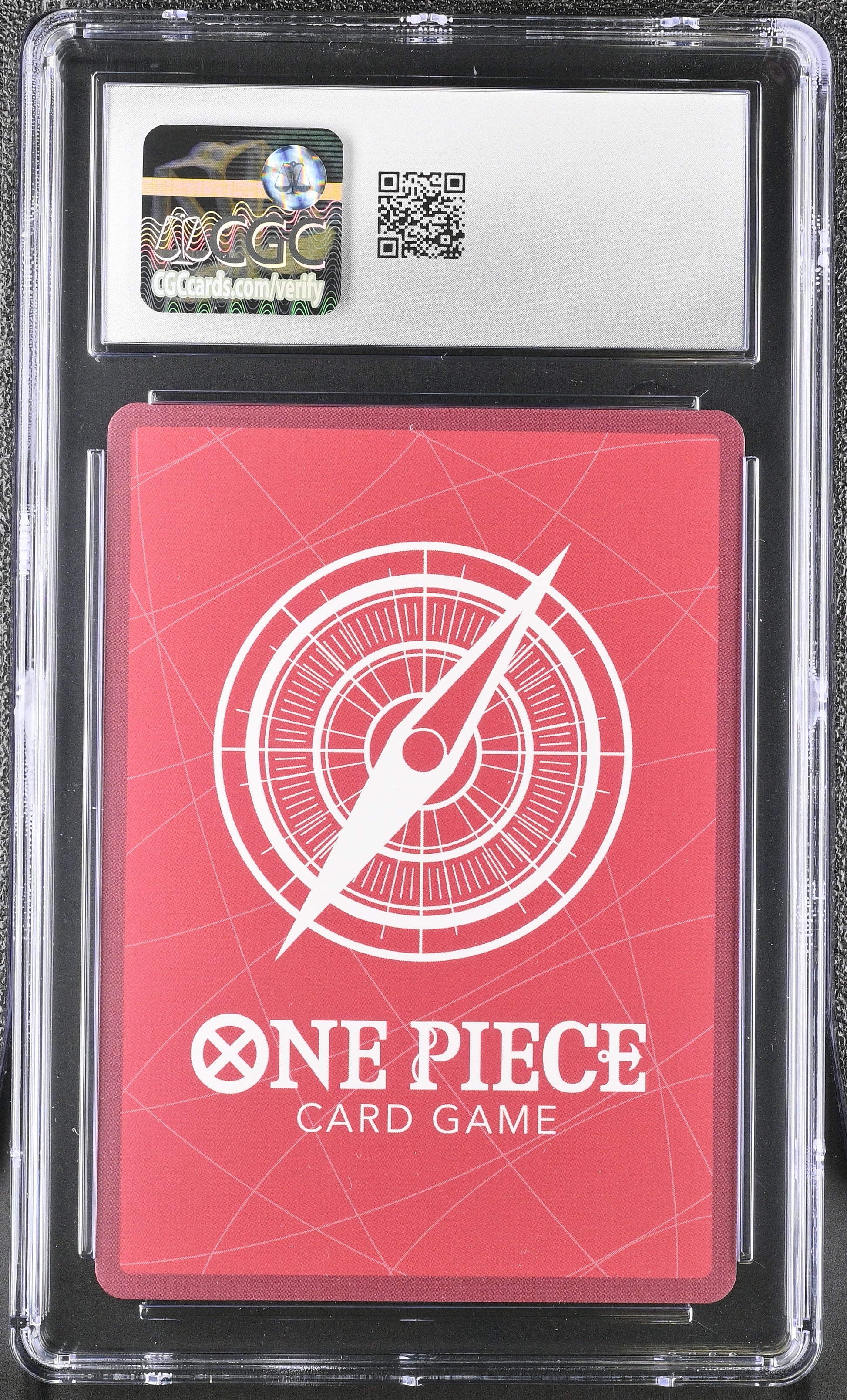 Shanks OP09-001 PSA Magazine CGC 10 back