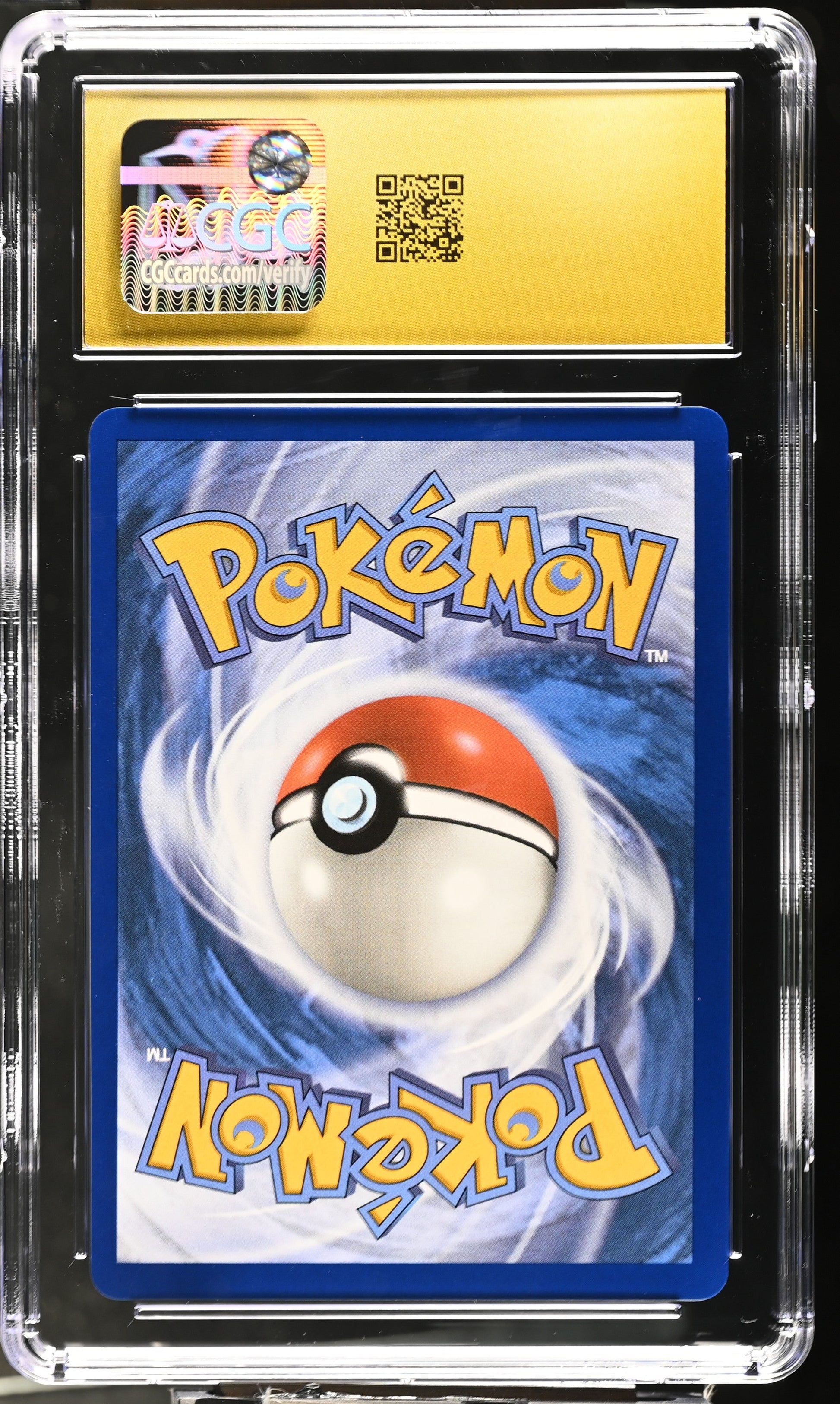 Meowth Illustration Rare CGC Pristine 10 cert 6120949062 back