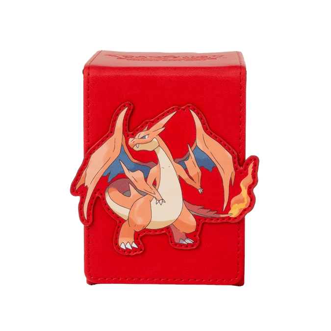 Mega Charizard Y Alcove Flip deck box – front view