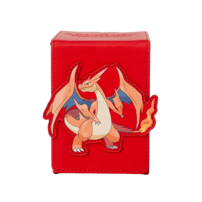 Mega Charizard Y Alcove Flip deck box – front view
