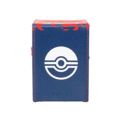 Mega Charizard Y Alcove Flip deck box – back view