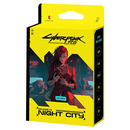Cyberpunk TCG The Heist starter deck