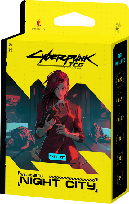 Cyberpunk TCG The Heist starter deck product view