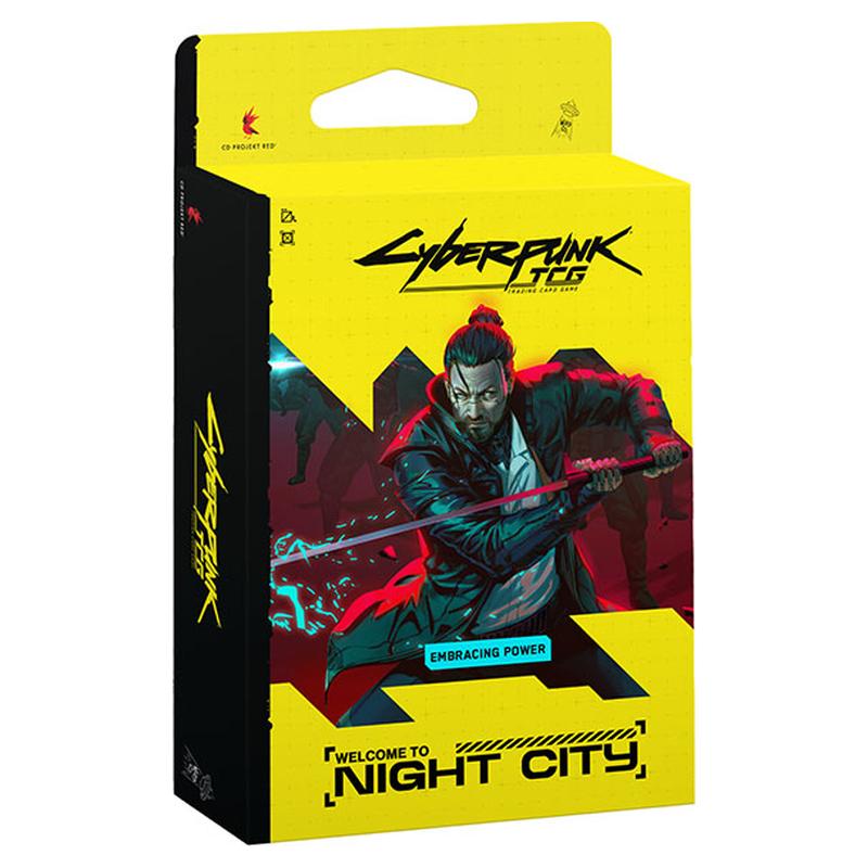Cyberpunk TCG Embracing Power starter deck