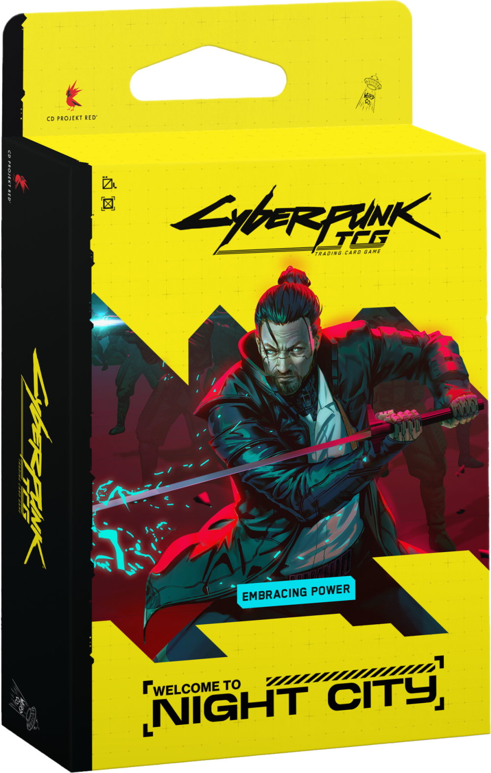 Cyberpunk TCG Embracing Power starter deck product view