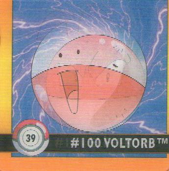 1999 Pokémon Artbox Action Flipz #39 Voltorb / Electrode – Premier Edition