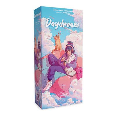 Daydream board game box by Disto Studio