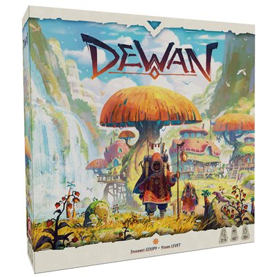 Dewan English edition board game box