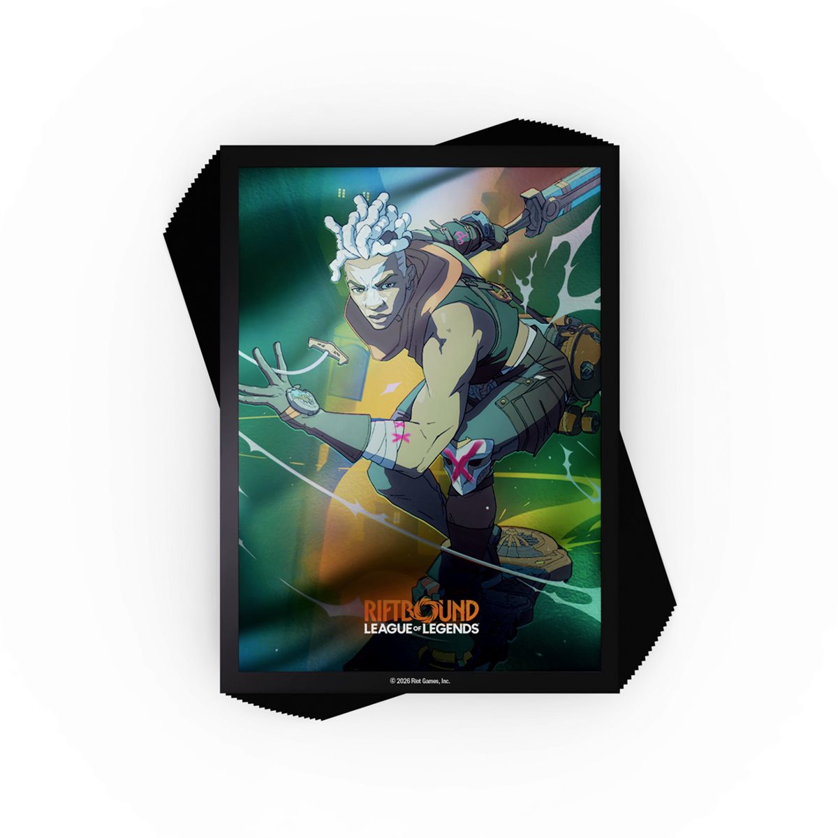 Riftbound Radiance Ekko Art Sleeves (100-Pack)