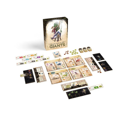 First Giants game box and full component layout