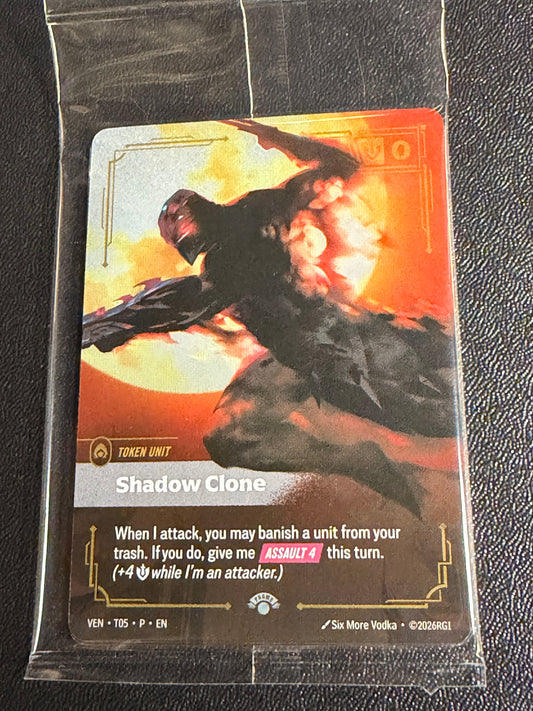 Riftbound Vendetta Vault Shadow Clone / Tentacle Sealed Token Pack