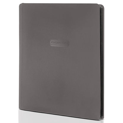Evoretro - 9 Pocket Card Binder - Grey
