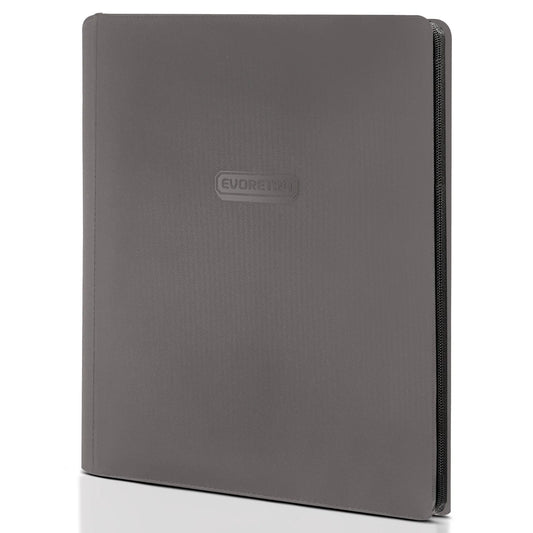 Evoretro - 9 Pocket Card Binder - Grey