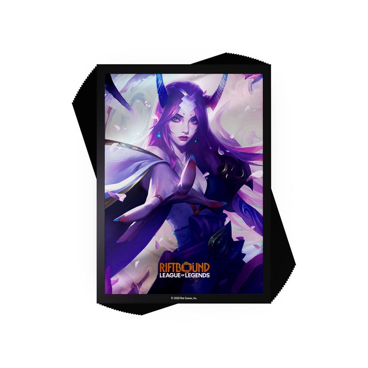 Riftbound Spirit Blossom Irelia sleeves front